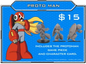 Foda-se o jogo! Só queria essa miniatura do Proto Man!!!