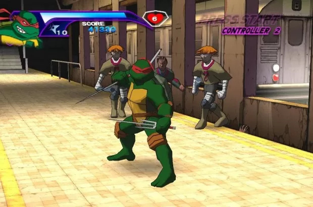 teenage muntant ninja turtles video game gamecube ps2 xbox