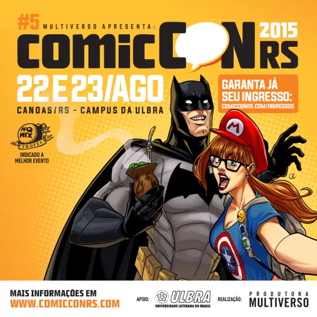 Poster oficial ComicCON 5
