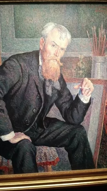 Icônico quadro de Pierre August Derbyn, pneumologista descobridor do cigarro Derby, imortalizado em uma pintura Impressionista.