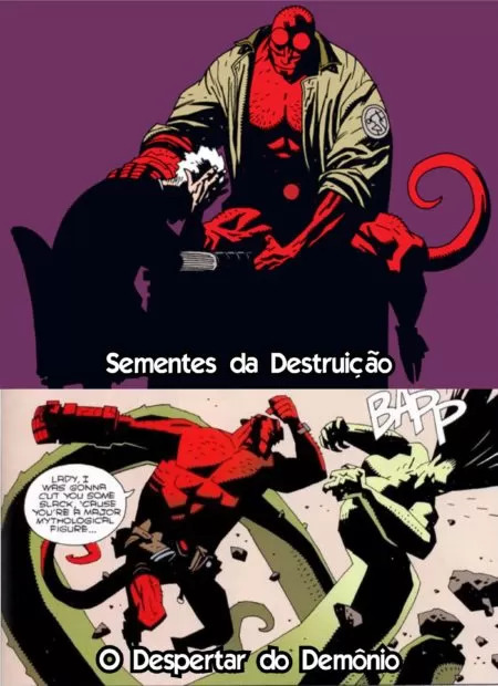 Hellboy comparação