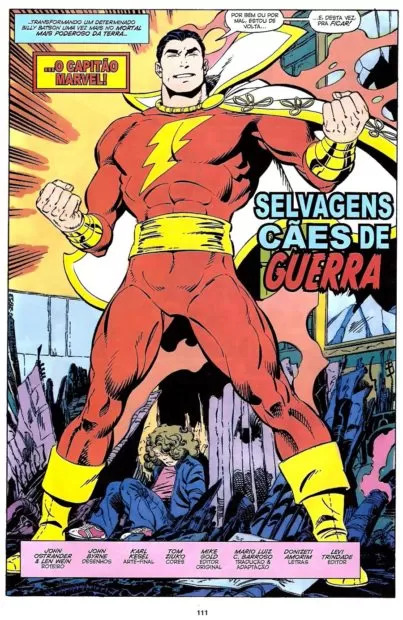 O caprichadíssimo Capitão Marvel do Byrne reverencia o trabalho original de C.C. Beck.
