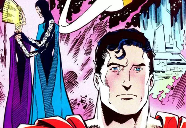 Super-Homem chora por saber que seu pai nunca vai salpicar a bisnaga na sua mãe...pobrezinho...